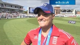 Katherine Brunt hails Ashes victory [upl. by Luiza884]