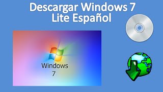 Descargar Windows 7 Lite Español 32 bits Mega 512 MB de RAM [upl. by Ibmat656]