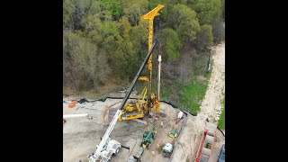 Integrated Pipeline Project Shaft Construction Tarrant Regional Water District [upl. by Otreblon760]