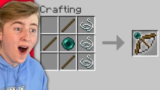 Minecraft But There Are Custom Bows [upl. by Soigroeg114]