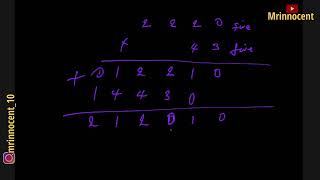 How to MULTIPLY in base FIVE Quinary number system [upl. by Cressida]