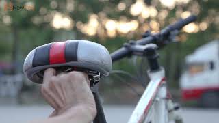 ENFITNIX Bike tail light Intelligent sensor Brake lights  Xlite 100 [upl. by Fawnia]