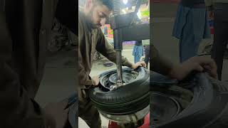 JoyRoad 😎😍tyre fittingtyre worknew tyreCar tyreservicenewYouTube [upl. by Agustin]