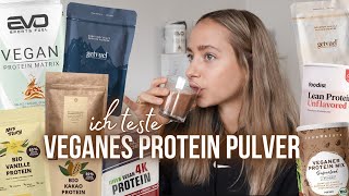 XXL VEGAN PROTEINPULVER TEST  Evo Sportsfuel Foodist getvuel Sunday Natural  annrahel [upl. by Aicek]