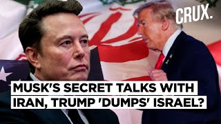 Elon Musk Meets Iran Envoy As Tehran Cites Open Channels With US amp Israel Seeks Trump Hard Line [upl. by Nnyliram]