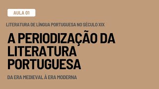 Periodização da Literatura Portuguesa [upl. by Attenyt]