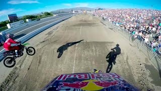 Travis Pastranas Backflip Finish GoPro Run at Red Bull Straight Rhythm [upl. by Virendra]