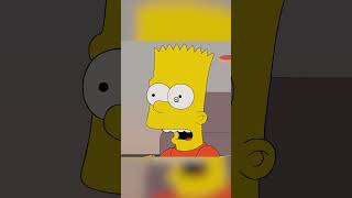 Bart broke the Springfield sign 😱😥 simpsons shorts [upl. by Egroj]