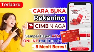 Cara Buka Rekening CIMB Niaga Online di OCTO Mobile  Buat Rekening CIMB Niaga Online [upl. by Solnit68]