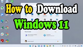 How to Download Windows 11 Free from Microsoft [upl. by Neruat]