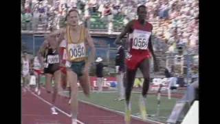 Lloydys 5000m 1990 Commonwealth Games Gold  Part 2 915minsFinish [upl. by Yramesor]