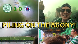 PILING ON THE AGONY JOTA ON THE WING  Celtic 10 rangers vlog highlights Scottish Cup [upl. by Schuh612]