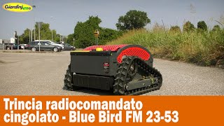 Trincia radiocomandato cingolato Blue Bird FM 2353 [upl. by Mazel]