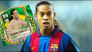 99 Ovr Ronaldinho in fc mobile [upl. by Ahsiener]