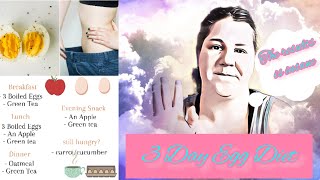 Tried Egg Diet for 3 Days and this happened  Insane Results EggDiet weightloss tryingtheeggdiet [upl. by Ecenaj]