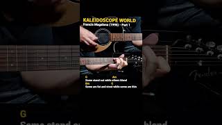 Kaleidoscope World  Francis Magalona 1995 Guitar Chords Tutorial with Lyrics Part 1 SHORTS REELS [upl. by Eveineg770]