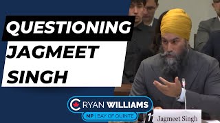 Questioning Jagmeet Singh [upl. by Dalis133]