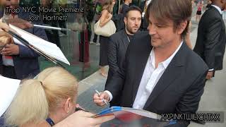 Josh Hartnett at Trap Movie Premiere NYC [upl. by Airat481]