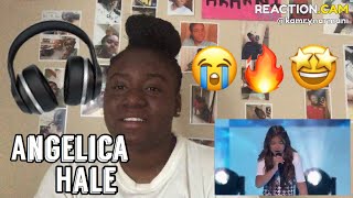 Angelica Hale quotFight Songquot GOLDEN BUZZER REACTION [upl. by Nessah]