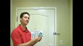 Installing the Amana DigiSmart Door Switch amp Motion Detector DD01 [upl. by Yerok]