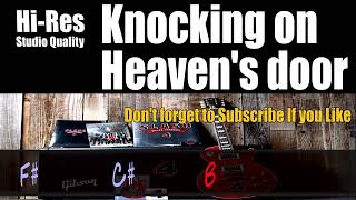 Knocking on heavens door Backing Track F sharp  Guitar Jam Track [upl. by Anett90]