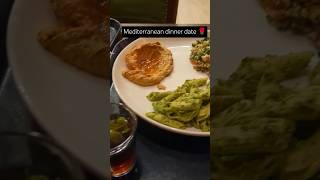 Mediterranean food in America dinner datemarathimulgi couplegoals [upl. by Einhapets509]