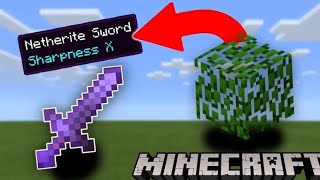 Minecraft but leaves Give Super 🔥 OP Item🔥Blackxsteve930trending gaming mcpe [upl. by Yattirb559]