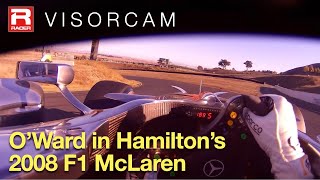 Pato OWard Drives Hamiltons 2008 McLaren MP423 [upl. by Yzmar663]