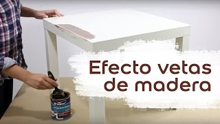 Tutorial Cómo pintar con efecto madera  Bruguer [upl. by Aivatal752]