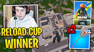 x2 FNCS Global Champion CLEANS UP Tilted Towers in Reload Cup [upl. by Leziar]