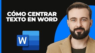 Cómo Centrar Texto En Microsoft Word  Guía Paso A Paso  Tutorial De Microsoft Word [upl. by Clite]