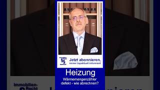 Heizung  Wärmemengenzähler defekt  Wie soll man dann abrechnen  Tutorial [upl. by Tandie221]