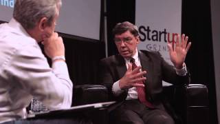 Clayton Christensen Interview with Mark Suster at Startup Grind 2013 [upl. by Navannod]