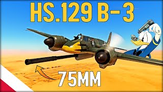 Henschel Hs129 B3 czyli 75mm z nieba [upl. by Margarette]