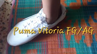 Unboxing Puma Vitoria FGAG Football Studs  MrSenseiOP [upl. by Yennej209]