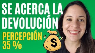 Devolución 35 AFIP 💵 ¿Cuándo devuelven las percepciones 💵 [upl. by Nyltiac]