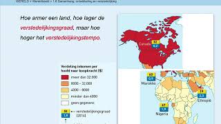 AK 4VWO Buitenland WERELD wereldbeeld 16 samenhang ontwikkeling en verstedelijking [upl. by Raynard302]