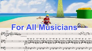 Delfino Plaza from Super Mario Sunshine  Sheet Music [upl. by Rooney]