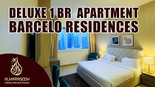 BARCELO RESIDENCES DUBAI MARINA  1 BEDROOM DELUXE APARTMENT [upl. by Berg]