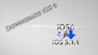 Downgrade iOS 6 vers iOS 5115X  iPhone 3Gs  iPhone 4  iPod Touch 4G A4  preA4 [upl. by Aicenaj24]