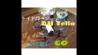 トイドローンDJI 【TELLO】ドローンにtry tello ミニドローン トイドローン [upl. by Hemetaf]