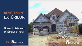 Revêtement extérieur  Stéphanie visite vos chantiers [upl. by Pals]