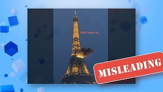 Has the Eiffel Tower caught fire [upl. by Aimak]