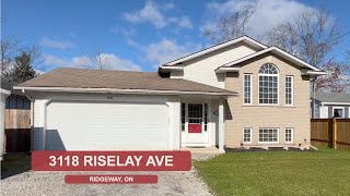 For Sale  3118 Riselay Ave Ridgeway ON [upl. by Bolling805]