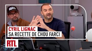 Cyril Lignac  sa recette de chou farci [upl. by Ettegroeg]