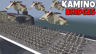 Invasion of the Kamino Bridge Defenses  Star Wars Ricos Brigade S4E30 [upl. by Ecurb]