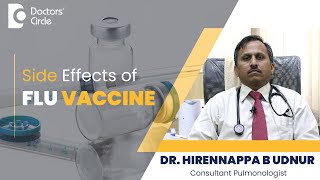 FLU SHOT FLU VACCINE Side effects amp How is it managed  Dr Hirennappa B Udnur  Doctors Circle [upl. by Leinod]