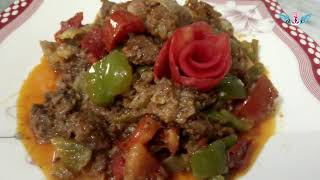 Beef Jalfrezi Recipe By all recipe card [upl. by Curt516]