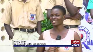 NSMQ 2024 Up close with NSMQ 2024 Finalists NSMQOnJoy [upl. by Cloris251]