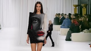 Balmain  SpringSummer 2025  Paris Fashion Week [upl. by Anitnauq]